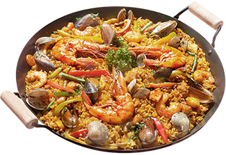 Una paella (Sí. Seguro que tu madre la hace mejor).