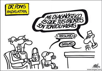 Una viñeta del humorista Forges.